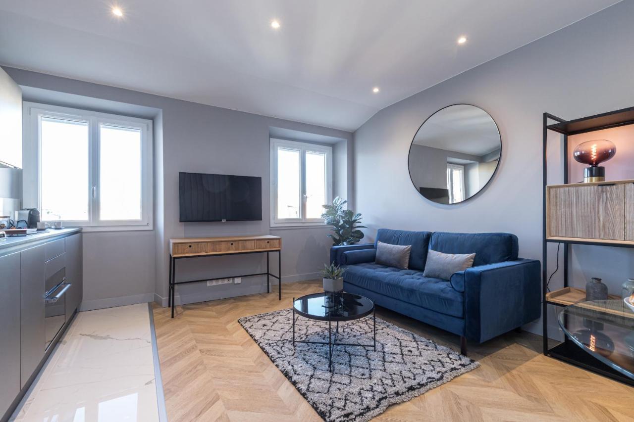 1 Su Ede - Dernier Etage Ascenseur - 1 Min Plage Et Zone Pietonne Νίκαια Εξωτερικό φωτογραφία