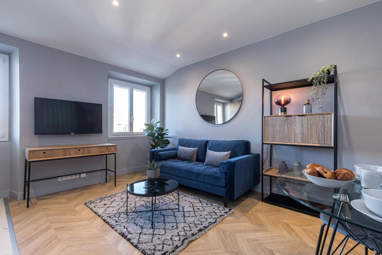 1 Su Ede - Dernier Etage Ascenseur - 1 Min Plage Et Zone Pietonne Νίκαια Εξωτερικό φωτογραφία