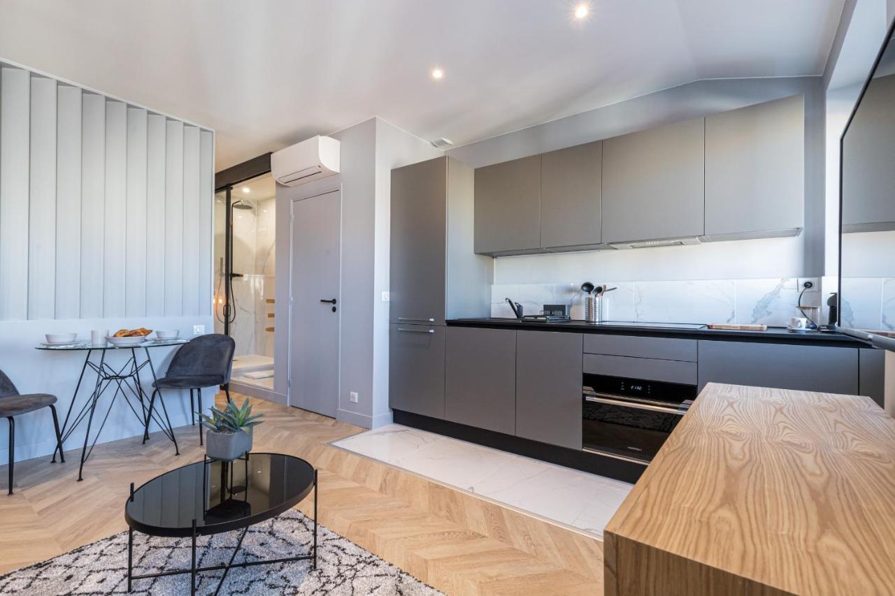 1 Su Ede - Dernier Etage Ascenseur - 1 Min Plage Et Zone Pietonne Νίκαια Εξωτερικό φωτογραφία