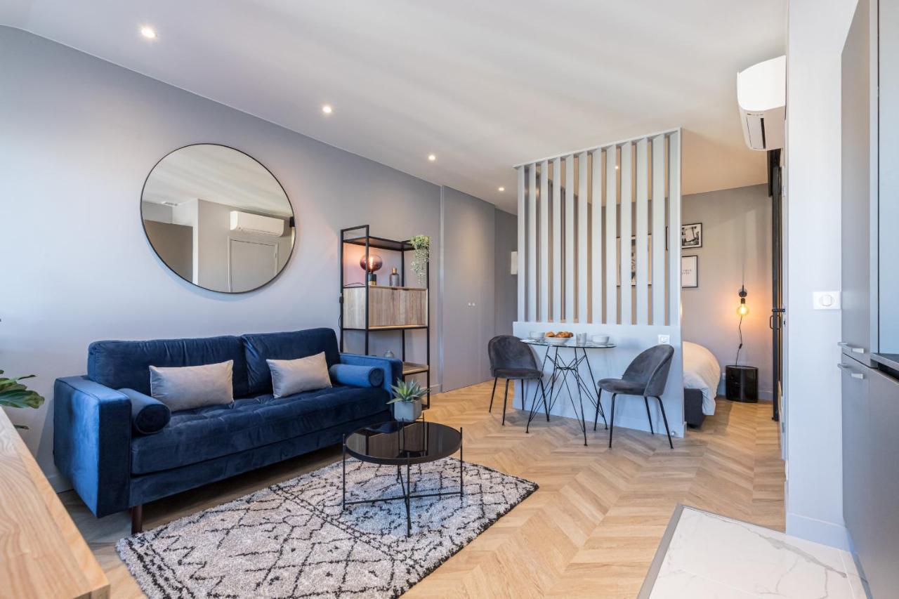 1 Su Ede - Dernier Etage Ascenseur - 1 Min Plage Et Zone Pietonne Νίκαια Εξωτερικό φωτογραφία