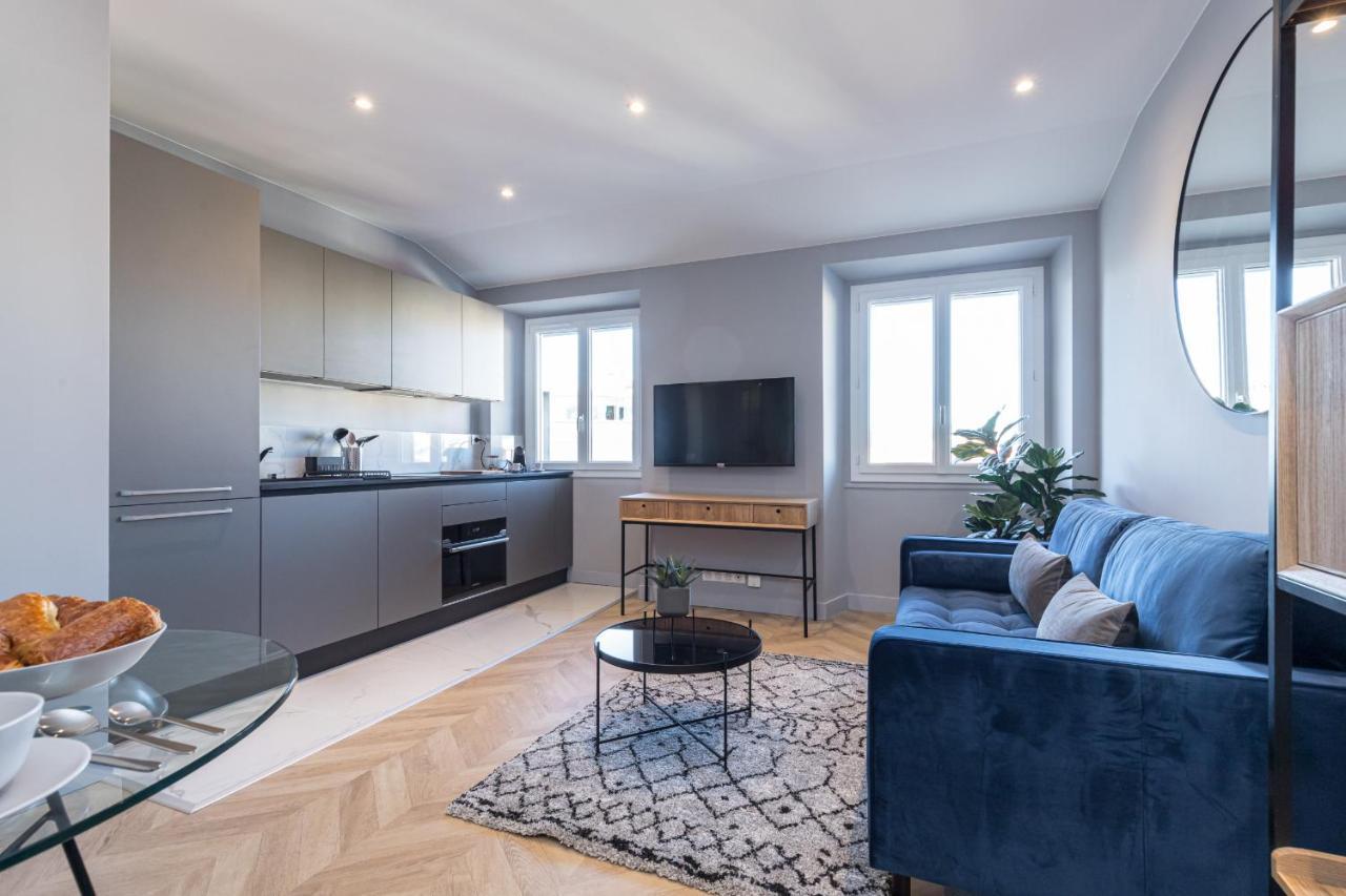 1 Su Ede - Dernier Etage Ascenseur - 1 Min Plage Et Zone Pietonne Νίκαια Εξωτερικό φωτογραφία